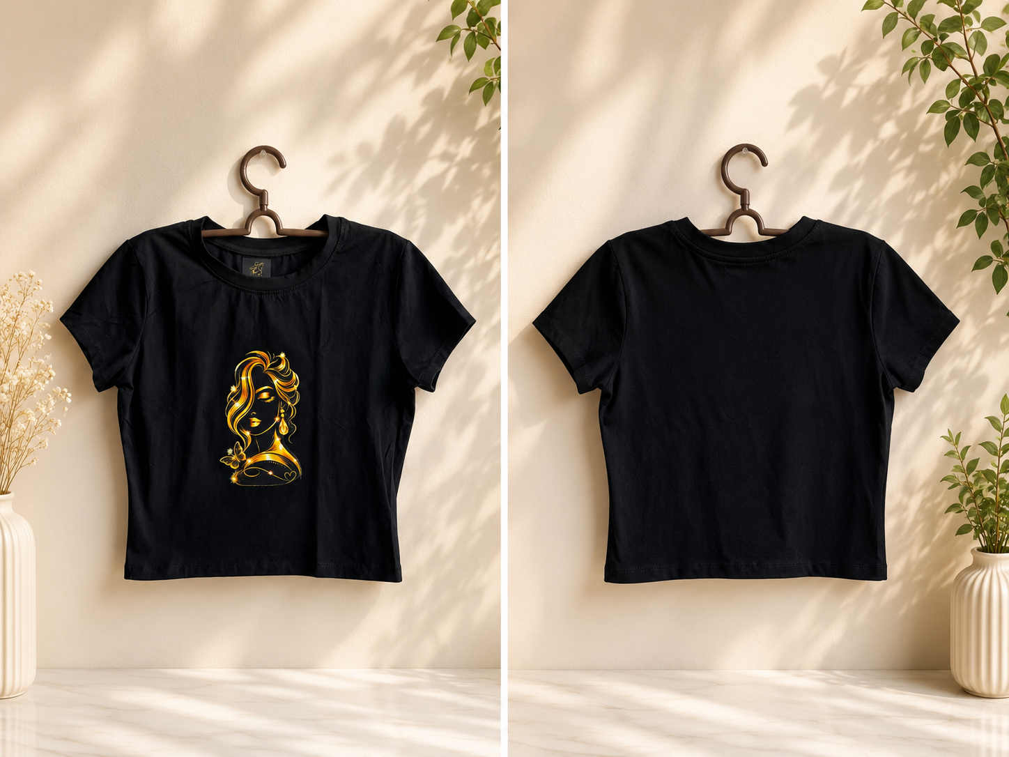 Crop-Top (Gold-Face)