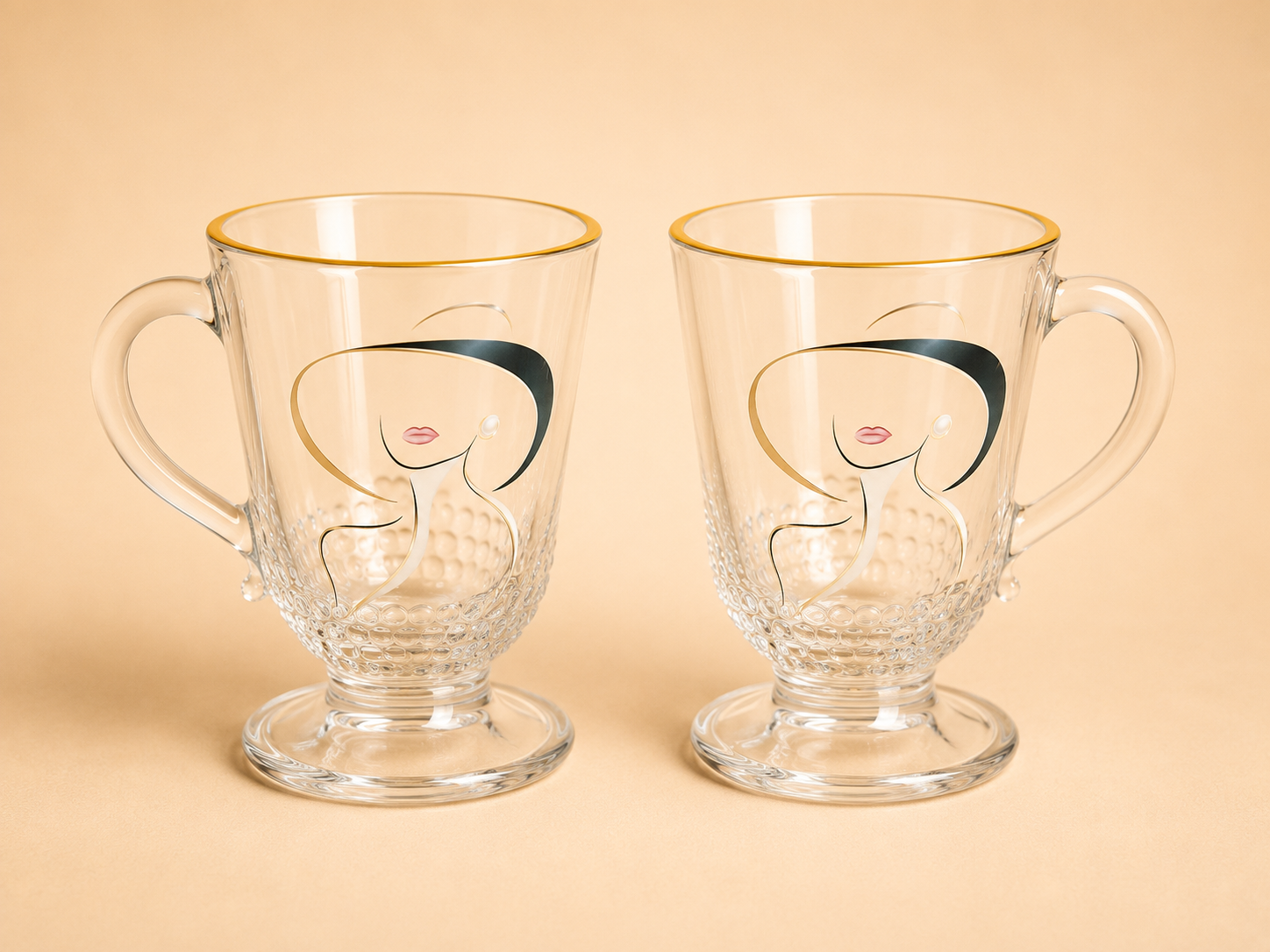 Mug Glass (Lady)