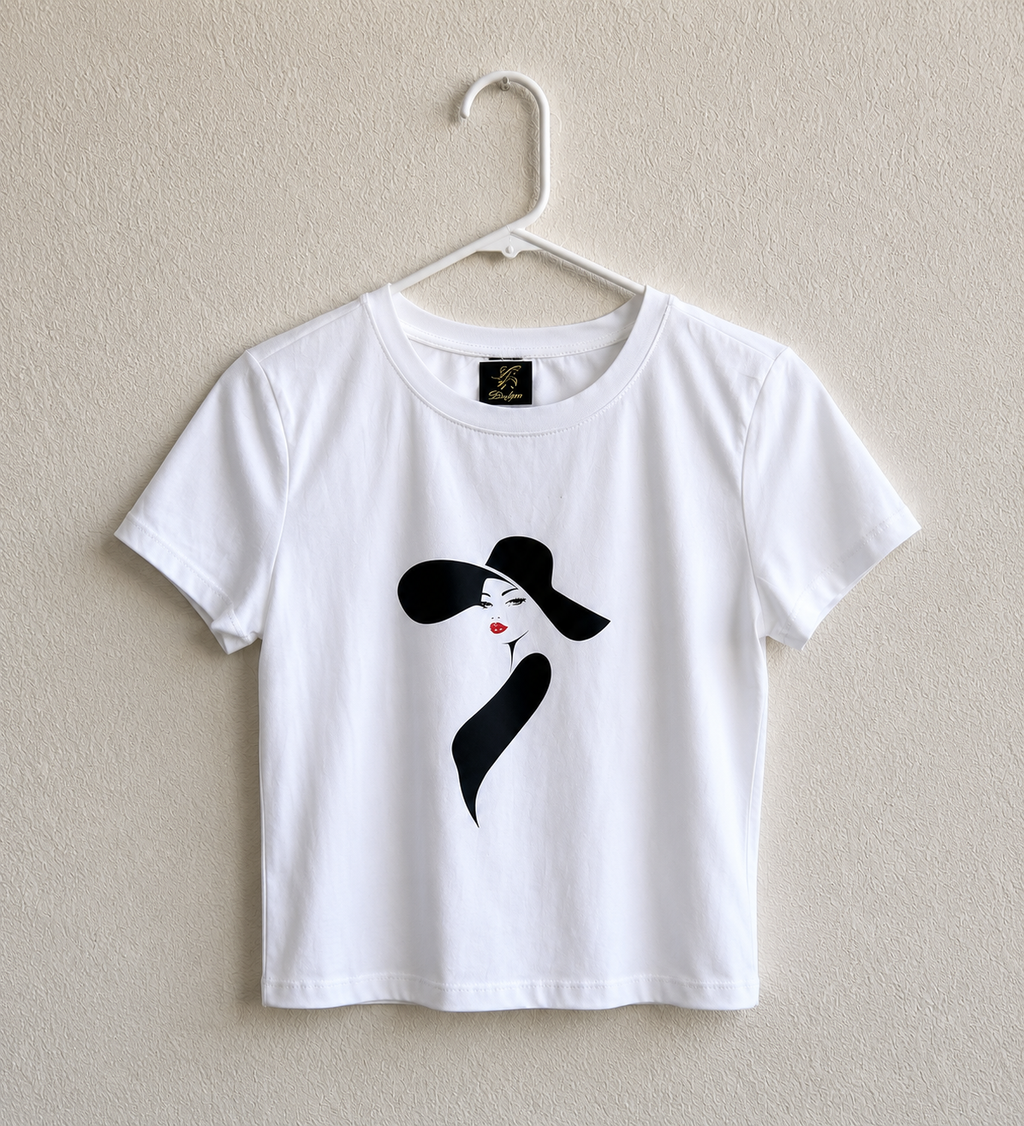 Crop-Top(Big Hat)
