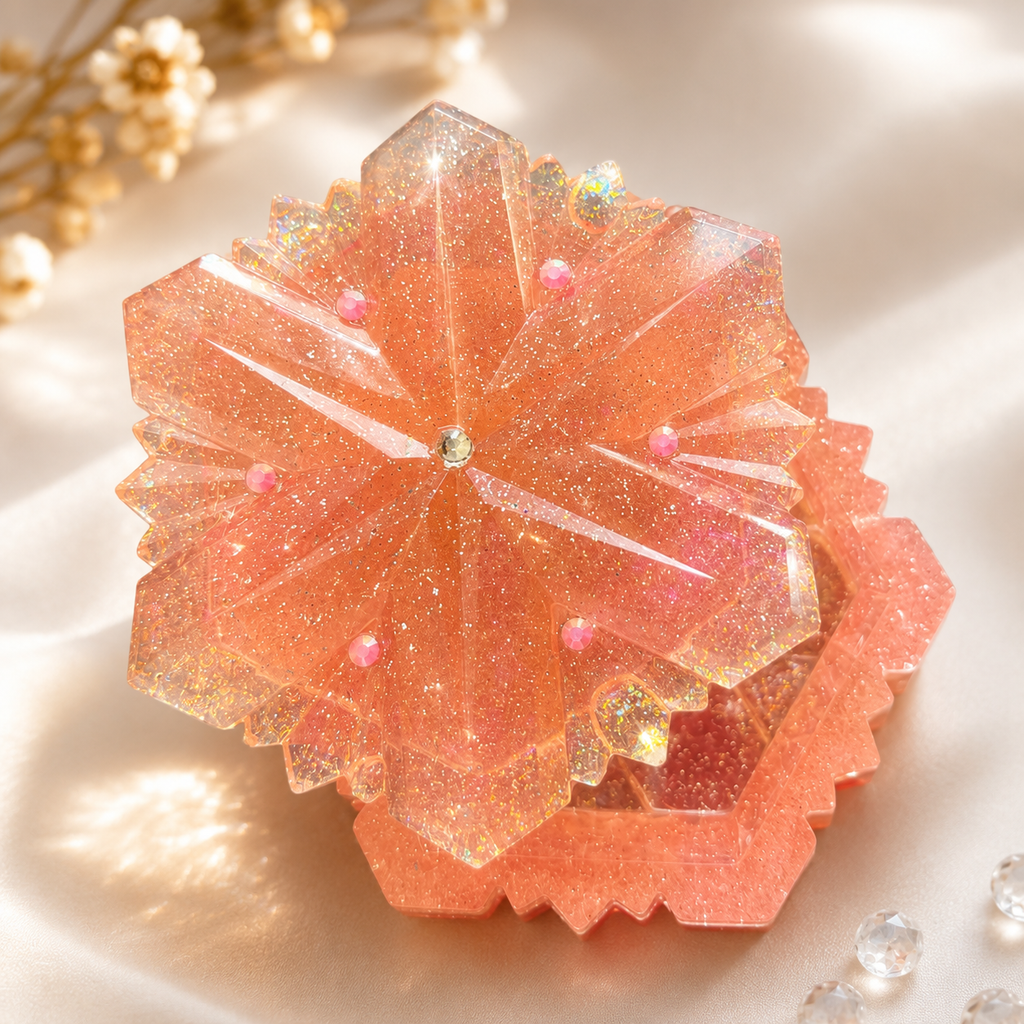Resin jewelry Snow Flake