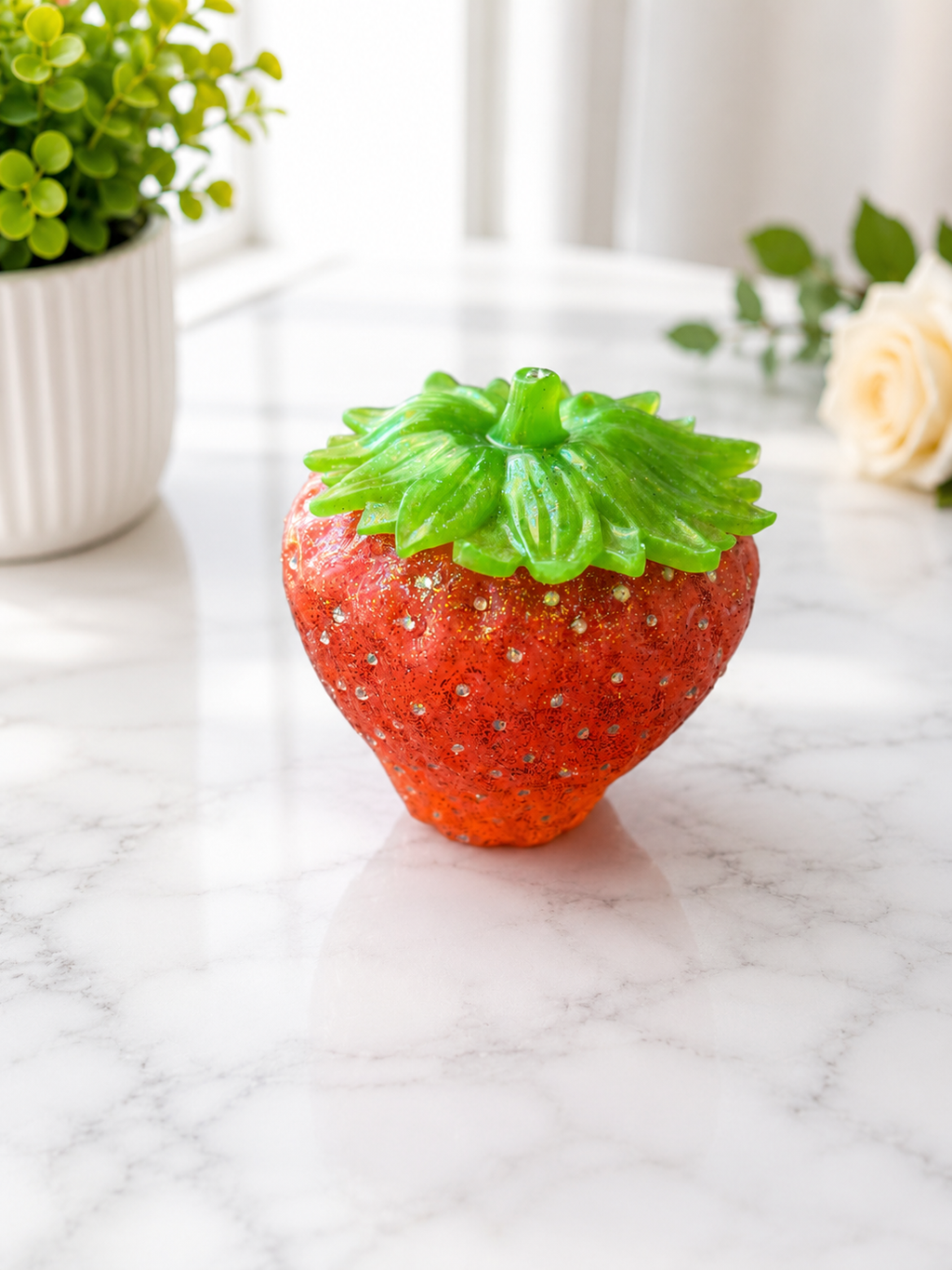 Resin Strawberry