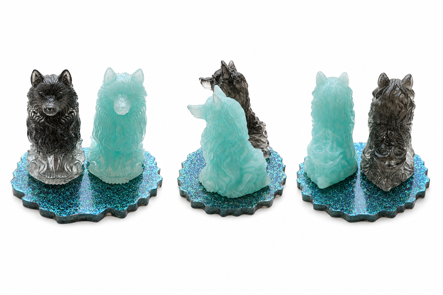 Resin Wolf (Dark)