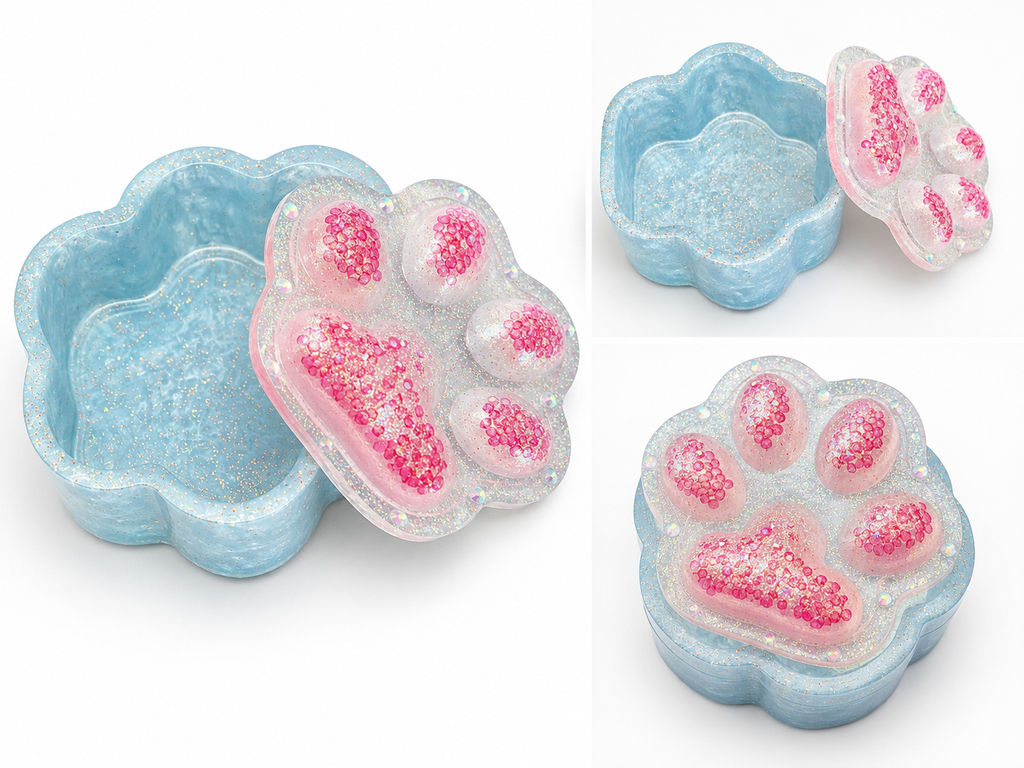 Resin jewelry paw