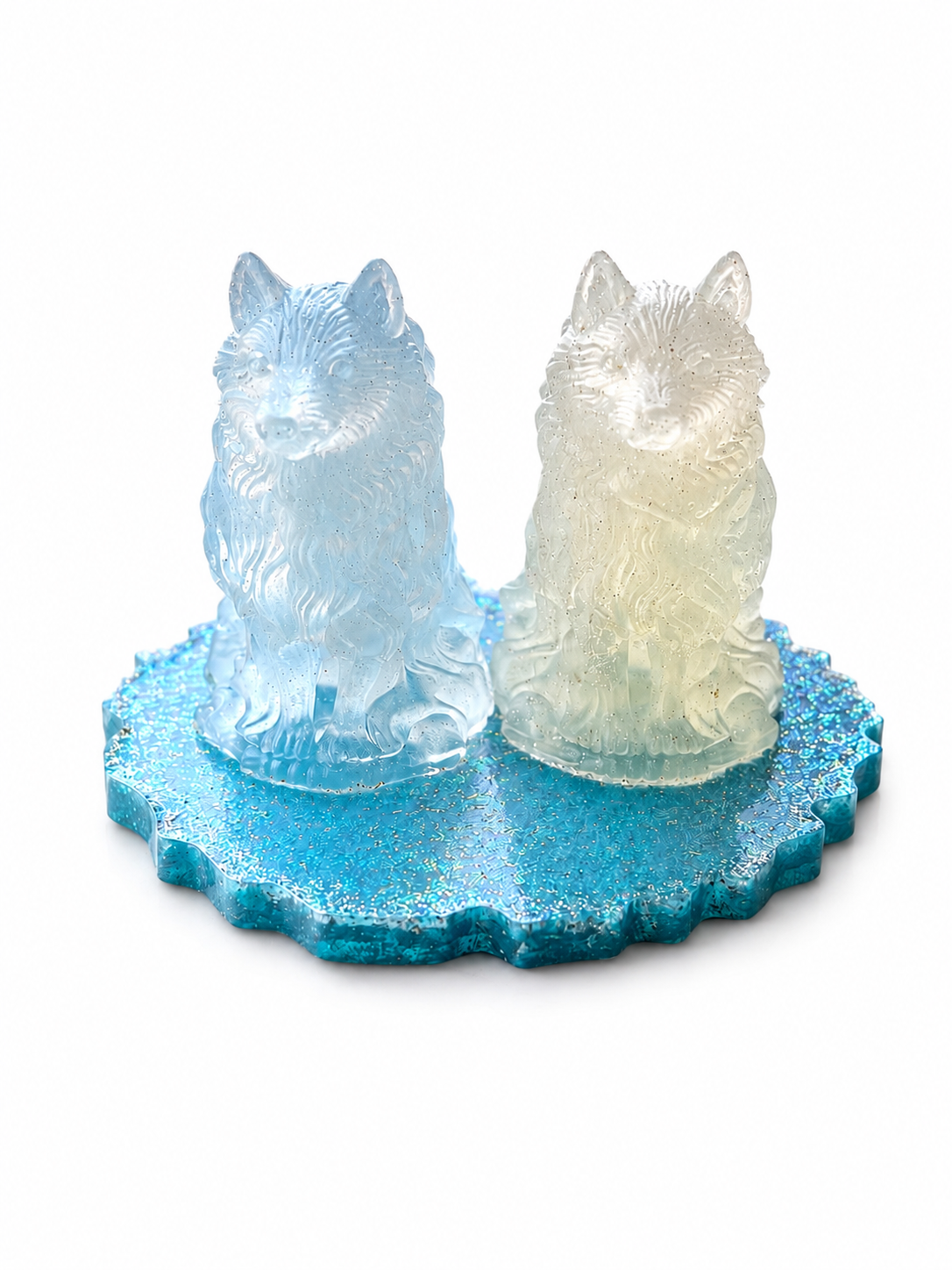 Resin wolf (Clear)