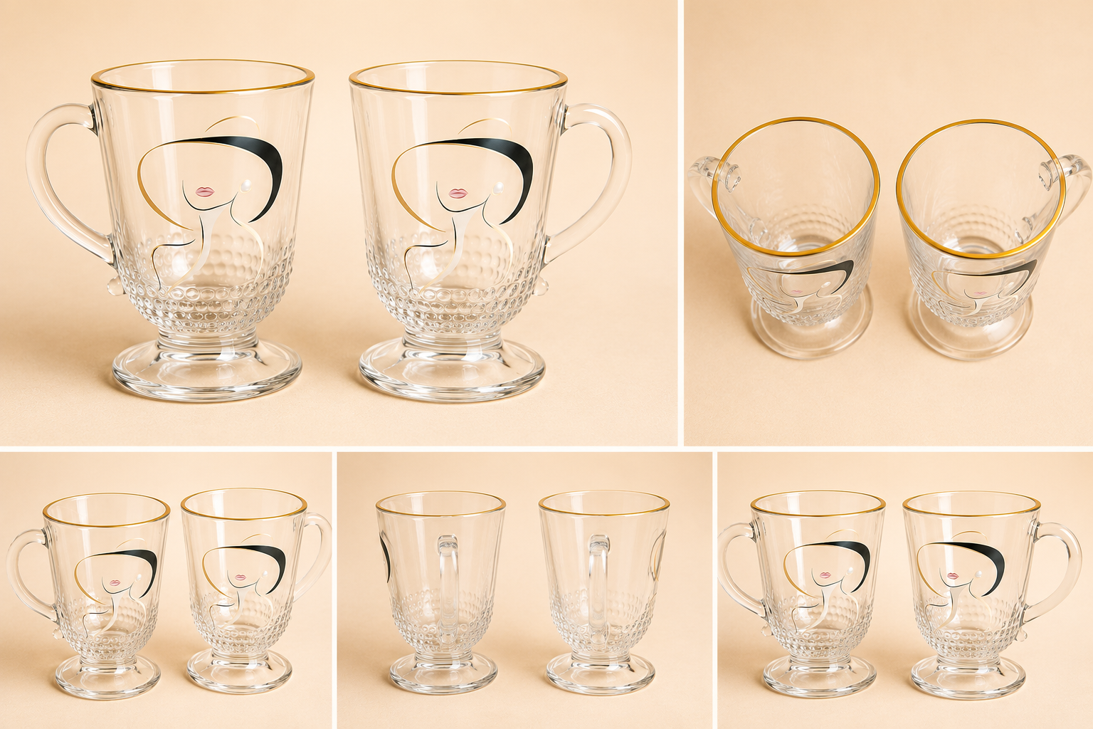 Mug Glass (Lady)